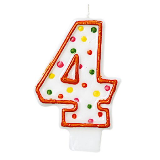 CANDELA NUMERO 4 - AMSCAN