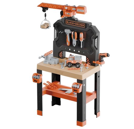 🟡 BANCO DA LAVORO BLACK AND DECKER - SMOBY -BESTSELLER