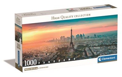 PUZZLE 1000PZ PANORAMA PARIS - CLEMENTONI