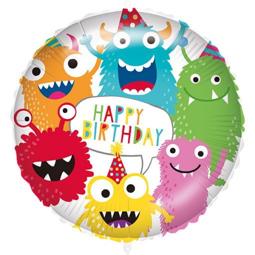 PALLONCINO HB MONSTER - AMSCAN