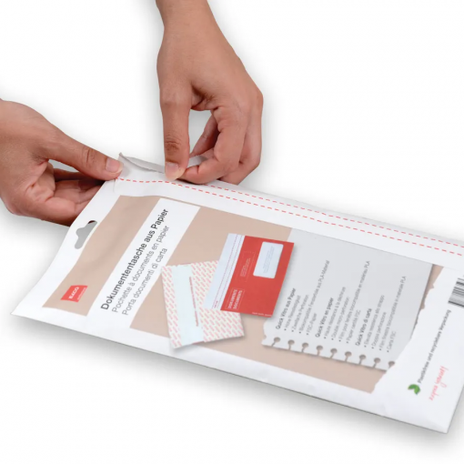 Alternative view of PORTA DOCUMENTI DI CARTA ROSSI - ELCO