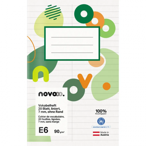 QUADERNO A RIGHE SENZA BORDI - NOVOOO