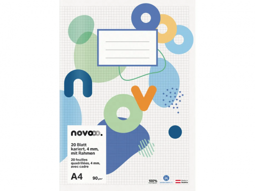 QUADERNO A QUADRETTI CON BORDI - NOVOOO