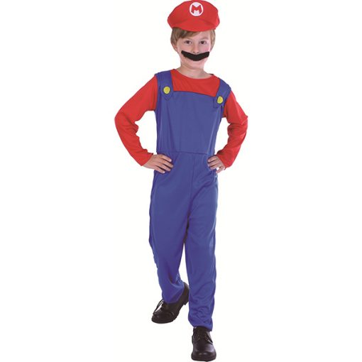 TRAVESTIMENTO MARIO BROS 130-140CM