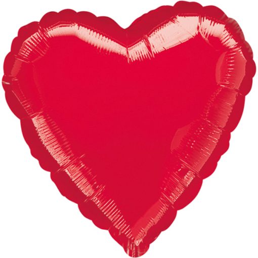 PALLONCINO AD ELIO CUORE ROSSO 45 CM