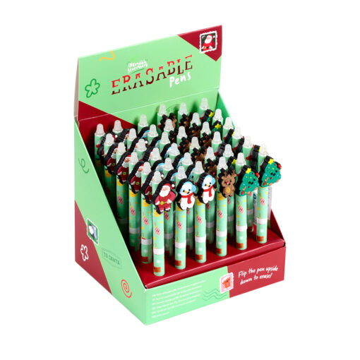 - CALENDARIO DELL'AVVENTO CON PENNA A SFERA CANCELLABILE