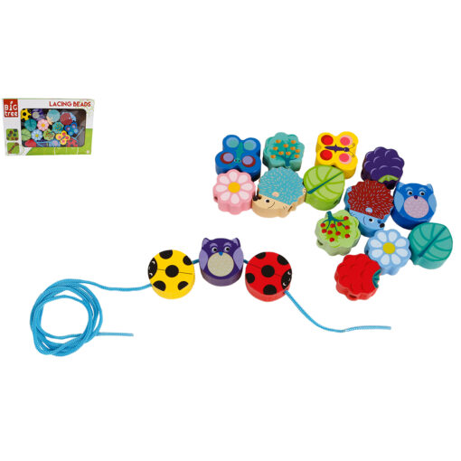 - PERLINE DI LEGNO DA INFILARE