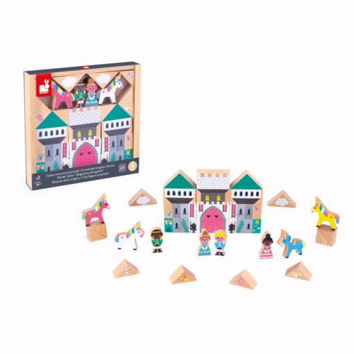 Janod - REGNO CON MOTIVO A DADI