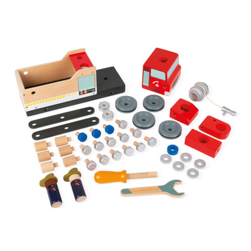 Alternative view of Janod - CAMION DEI POMPIERI BRICO'KIDS