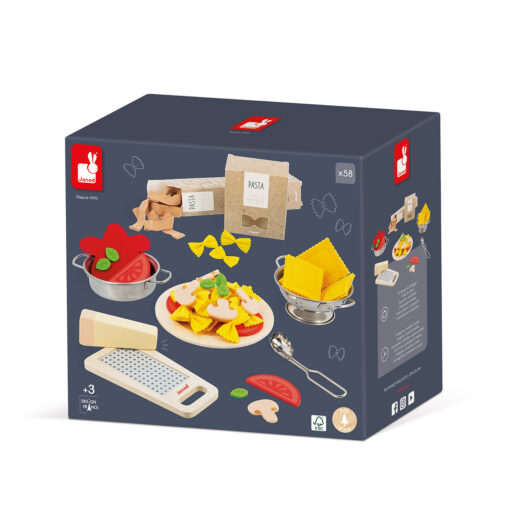 Alternative view of Janod - PREPARATO PER PASTA 58 PEZZI FSC