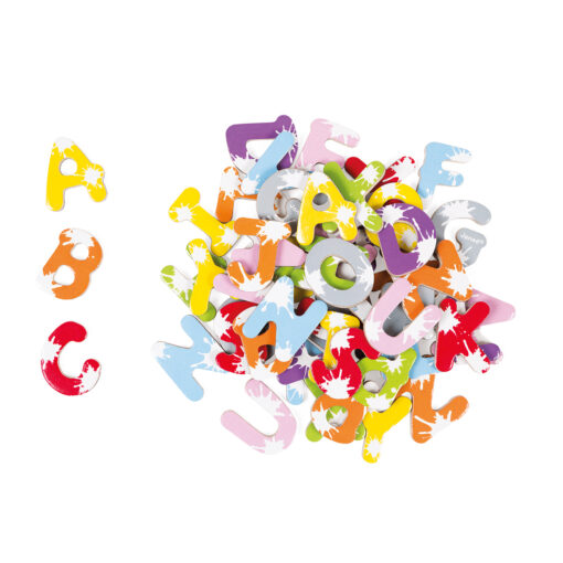 Janod - SET DI LETTERE SPLASH 52 PEZZI