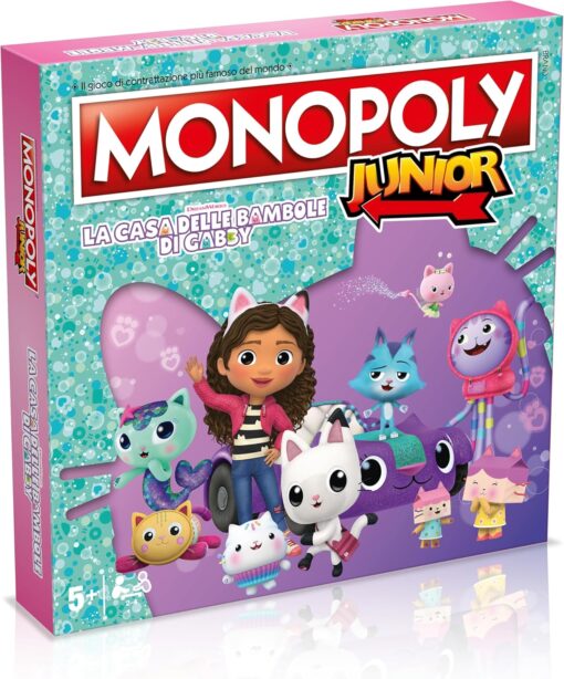 MONOPOLY JUNIOR GABBY DOLLHOUSE - HASBRO GAMING - ITA