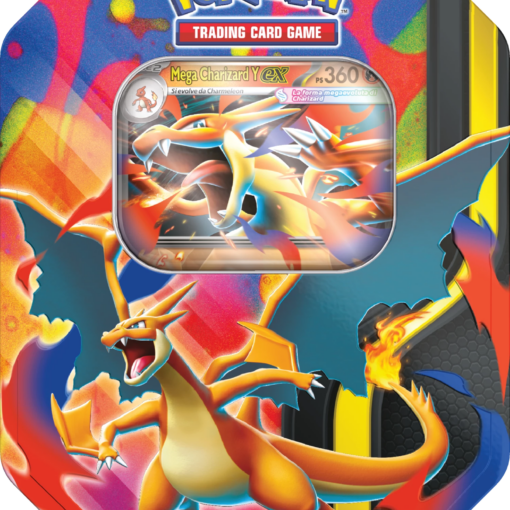 Alternative view of SPRING EX TIN MEGA CHARIZARD XY ASS. - POKEMON - ITA
