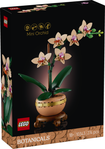 Alternative view of MINI ORCHIDEA - BOTANICAL 10343 - LEGO