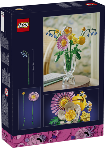 Alternative view of BOUQUET DI FIORI ESTIVI - BOTANICALS 10347 - LEGO