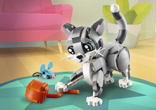 Alternative view of GATTO GIOCOSO - CREATOR 31163 - LEGO