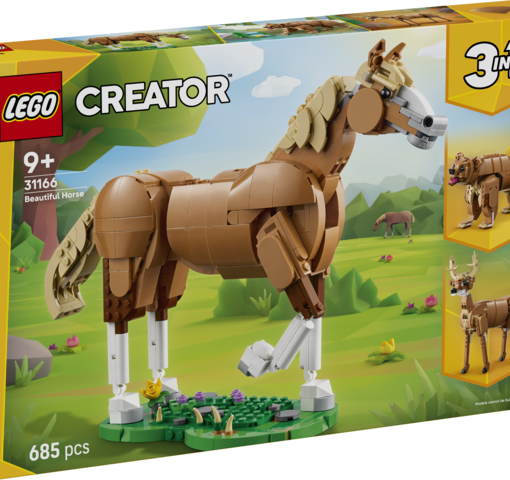 Alternative view of CAVALLO MERAVIGLIOSO - CREATOR 31166 - LEGO