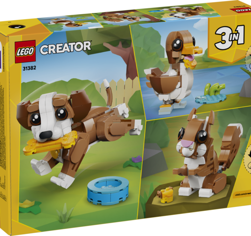 Alternative view of CAGNOLINO GIOCOSO - CREATOR 31382 - LEGO