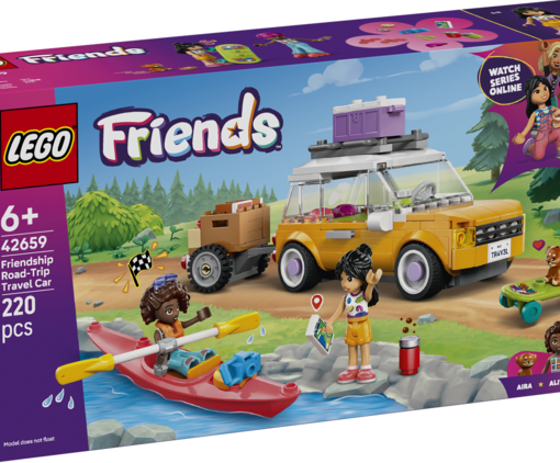 Alternative view of VIAGGIO IN AUTO CON IL CUCCIOLO - FRIENDS 42659 - LEGO