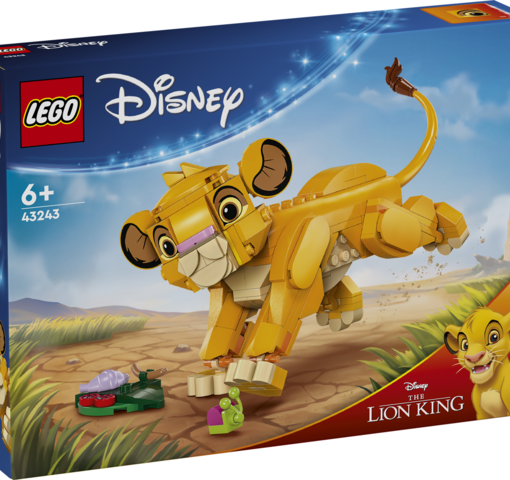 Alternative view of SIMBA IL CUCCIOLO DEL RE LEONE - DISNEY 43243 - LEGO