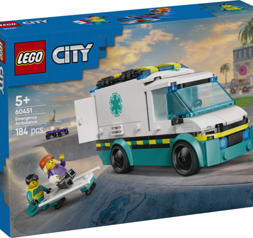 AMBULANZA DI EMERGENZA - CITY 60451 - LEGO