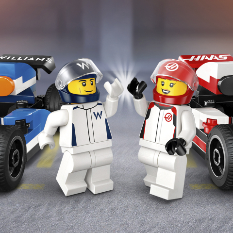 RACE CARS WILLIAMS & HAAS - CITY F1 60464 - LEGO - immagine 5