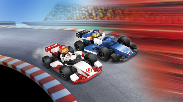 RACE CARS WILLIAMS & HAAS - CITY F1 60464 - LEGO - immagine 4