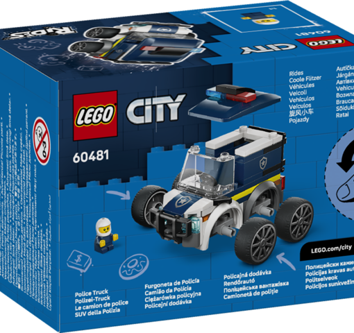 SUV DELLA POLIZIA - CITY 60481 - LEGO