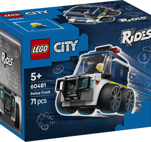 Alternative view of SUV DELLA POLIZIA - CITY 60481 - LEGO