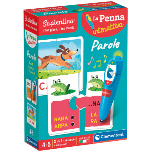 Clementoni - PENNA INTERATTIVA – PAROLE – CLEMENTONI - ITA