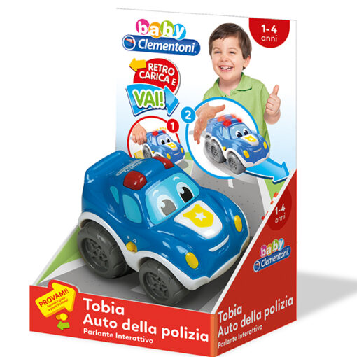 Clementoni - AUTO DELLA POLIZIA TOBIA – CLEMENTONI - ITA