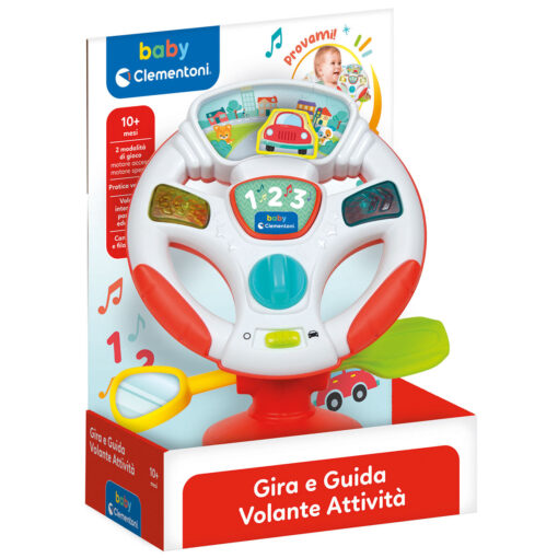 Clementoni - ATTIVITÀ GIRADISCHI E VOLANTE – CLEMENTONI - ITA