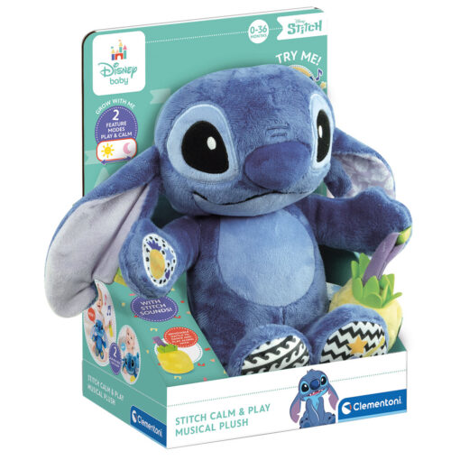 Alternative view of Clementoni - PELUCHE MUSICALE STITCH – CLEMENTONI