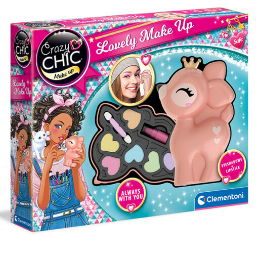 Clementoni - CRAZY CHIC LOVELY MAKEUP FAWN – CLEMENTONI