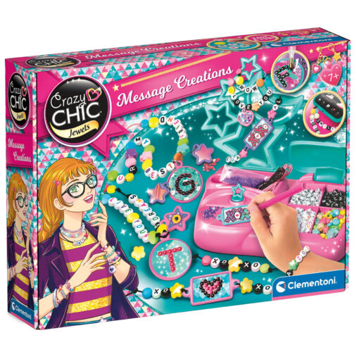 Clementoni - CREAZIONE MESSAGGI CRAZY CHIC – CLEMENTONI