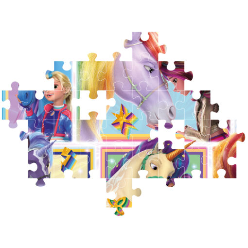 Alternative view of UNICORN ACADEMY PUZZLE 104 TEILE – CLEMENTONI