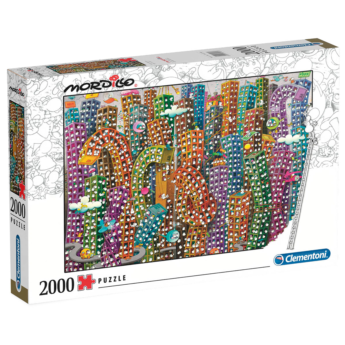 MORDILLO JUNGLE PUZZLE 2000 TEILE – CLEMENTONI