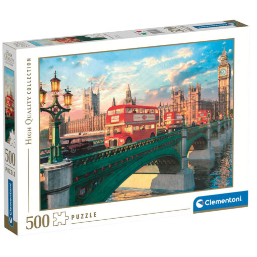 Clementoni - PUZZLE WESTMINSTER – 500 PEZZI – CLEMENTONI