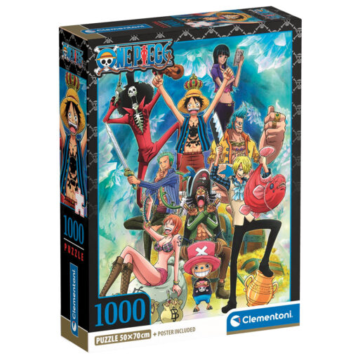 Clementoni - ANIME ONE PIECE PUZZLE – CLEMENTONI
