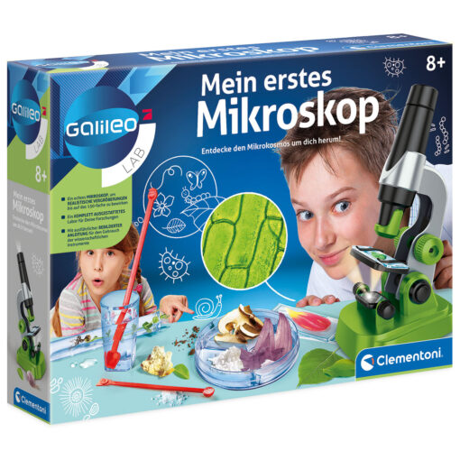 Clementoni - IL MIO PRIMO MICROSCOPIO – CLEMENTONI - DEU