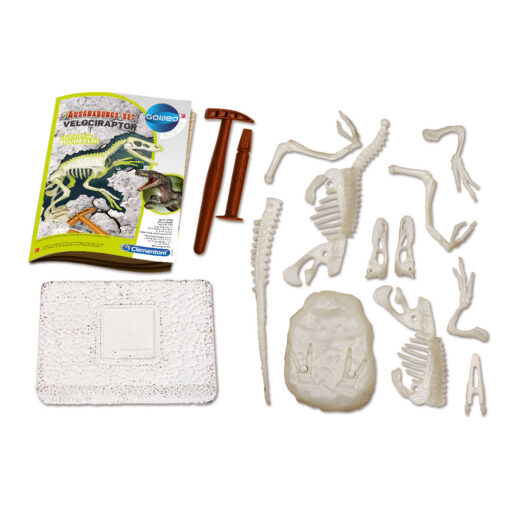 Alternative view of Clementoni - KIT SCAVO VELOCIRAPTOR FLUO – CLEMENTONI - DEU