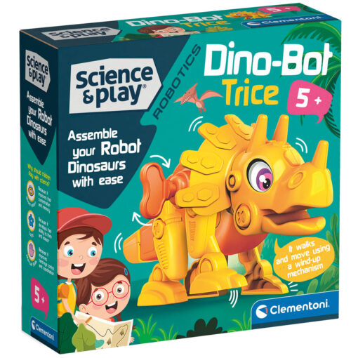 Clementoni - DINO BOT TRICERATOPO – CLEMENTONI