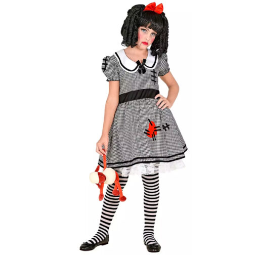 Fasnacht - COSTUME DA BAMBOLA HORROR TAGLIA S