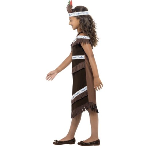 Alternative view of Smiffy's - COSTUME DA RAGAZZA INDIANA MARRONE TAGLIA S