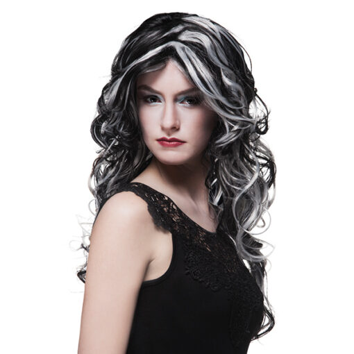 Boland - PARRUCCA DA STREGA NERA E GRIGIA