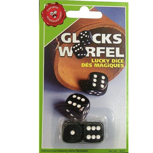 Fasnacht - DADI DELLA FORTUNA 2 PEZZI