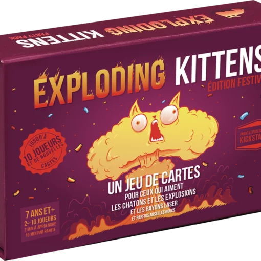 EXPLODING KITTENS - EXPLODING KITTENS PARTY PACK (FR) - F