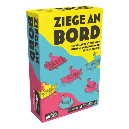 EXPLODING KITTENS - CAPRA A BORDO (DE) - D