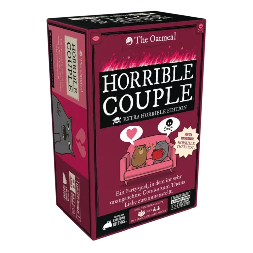 EXPLODING KITTENS - COPPIA ORRIBILE (EDIZIONE EXTRA ORRIBILE) (IT) - D