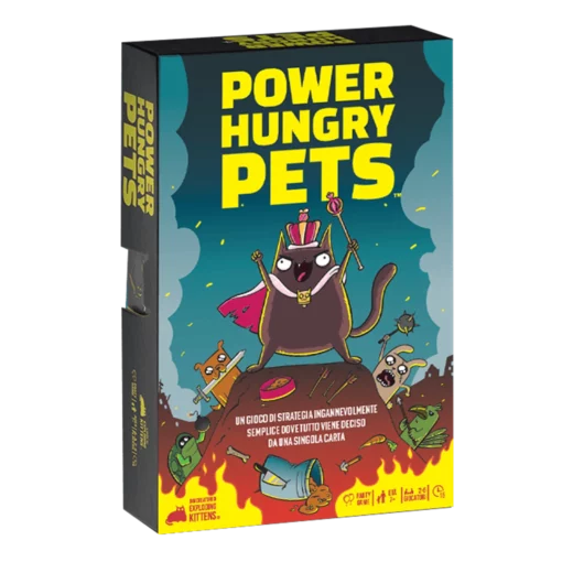 EXPLODING KITTENS - ANIMALI DOMESTICI AFFAMATI DI POTERE (IT) - I